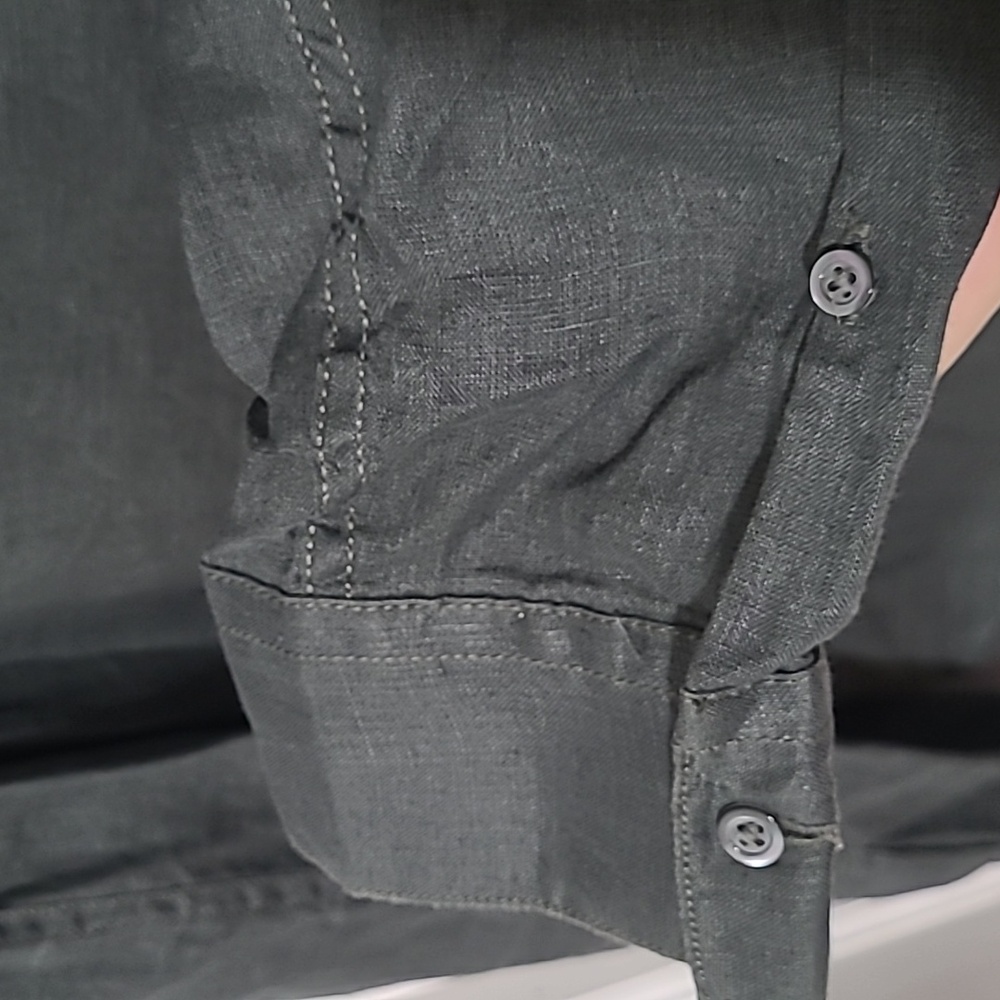 COS Men's Dark Green Shirt - Picture 8 of 8